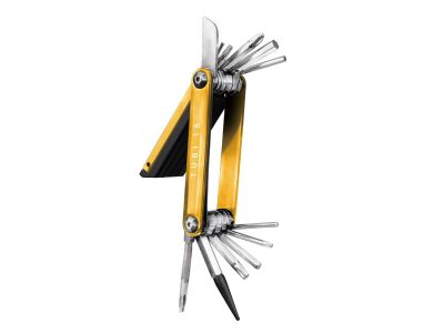 Набор инструментов TOPEAK TUBI 18 FUNCTIONS MINI TOOL Gold TUB-18GD