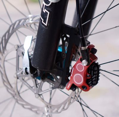 Комплект дисковых тормозов ZTTO 4-Piston Disc Brake Set зеленые