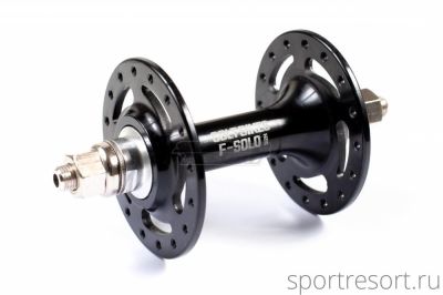 Втулка передняя Colt Bikes SOLO (32H, гайки, 100mm) черная