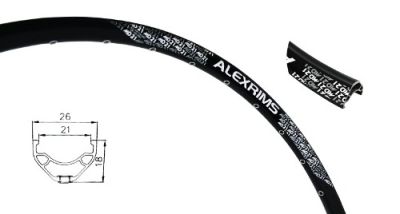 Обод Alexrims MD21 26" (559x21mm) 32H Black