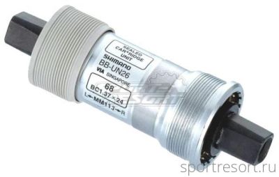 Каретка Shimano BB-UN26-K 68/YL117 mm, болты