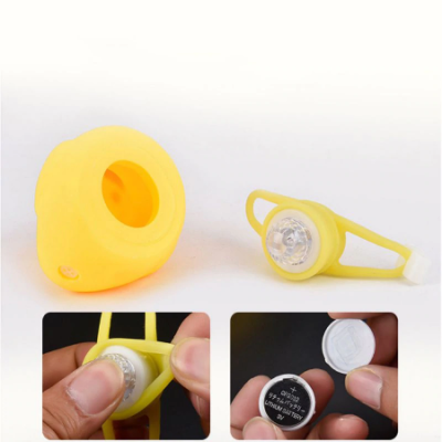 Сигнал с подсветкой Bicycle Duck Bell Flame Helmet SJ1434J