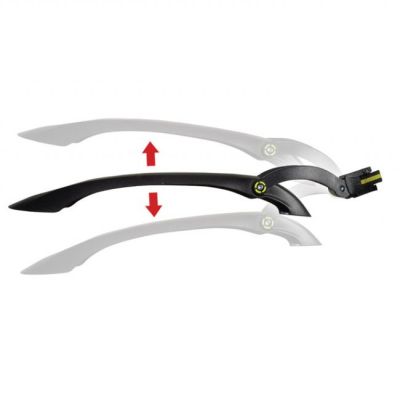 Крылья SIMPLA Hammer SDE Set 24"-28" Black S10