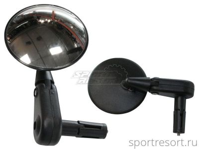 Зеркало в руль WeiJia DX-2002B 3D 76 mm DX-2002B