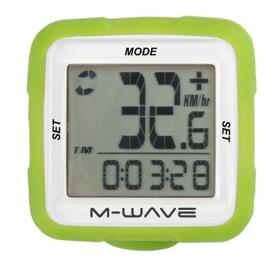 Велокомпьютер M-Wave XIV Silicon Green 5-244716