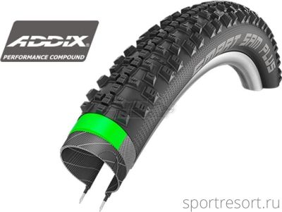 Покрышка Schwalbe SMART SAM PLUS 27.5x2.25 Addix