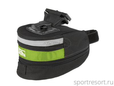 Велосумка под седло M-Wave Tilburg Bag L Black/Green 5-122485