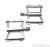 Педали RideRover CK-235 Silver