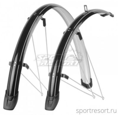 Крылья Polisport GEORGIA CITY 26" (51 мм) Black PLS8623000003