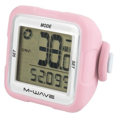 Велокомпьютер M-Wave XIV Silicon Pink 5-244715