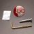 Крышка рулевой колонки CNC Full Cup Skull red