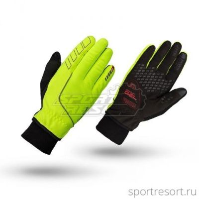Велоперчатки GripGrab Windster Hi-Vis Fluo Yellow (теплые) L 1030