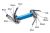 Набор шестигранников Park Tool IB-2 I-Beam Multi-Tool PTLIB-2