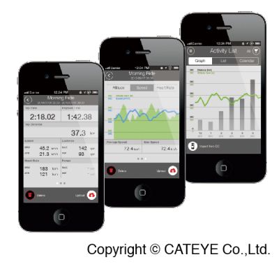 Велокомпьютер CatEye CC-RD500B STRADA SMART (с датчиком Speed/Cadence) CC-RD500B Strada Smart W/SPDCDC