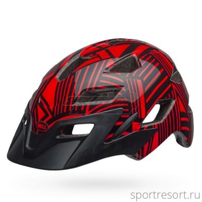 Велошлем Bell SIDETRACK CHILD Gloss Red/Black Seeker (47-54 см) BE7089017
