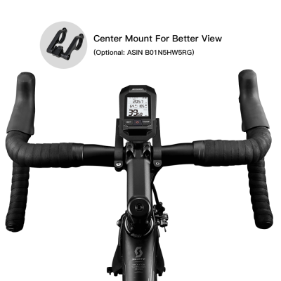 Велокомпьютер Shanren Raptor II Pro + фара 400LM SR-BLC10-B