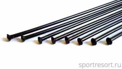Спица CN Spoke 284 mm Stainless Black (прямая)